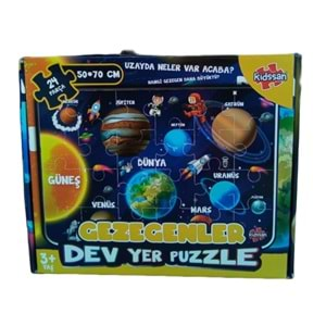 GEZEGENLER YER PUZZLE KDS