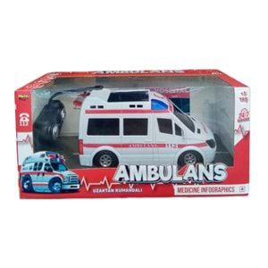 KUTULU 4 FONK KUMANDALI AMBULANS 1112 *40