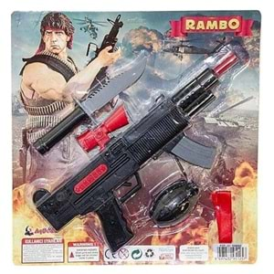 RAMBO SİLAH SET KARTELA 129 *30