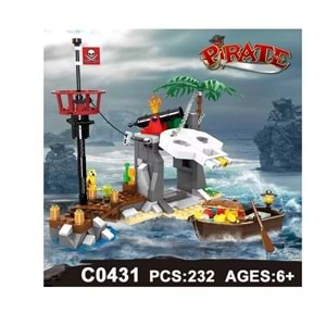 KORSAN LEGO SETİ PİRATE 232PRÇ C0431