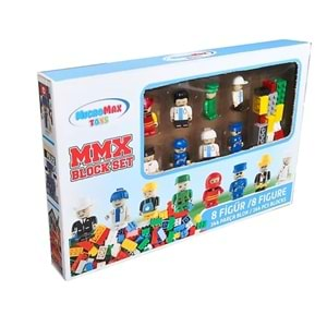 MMX 8 FİGÜRLÜ 152 PRÇ BLOCKS SET 02-034*6