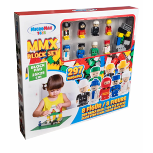 MMX 297 PRÇ+8 FİGÜR+1 PLAKA KUTULU 02-036 *6