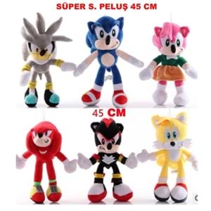 PELUŞ BÜYÜK BOY SONİC 45 CM AY-2 *100