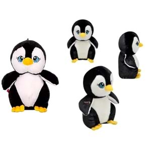 40 CM PARLAK GÖZLÜ PENGUEN PELUŞ PL62265 *24
