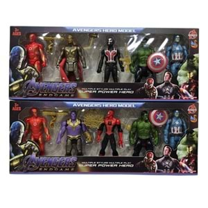 16 CM 5 Lİ KUTULU AVANGERS SET 2163 *59