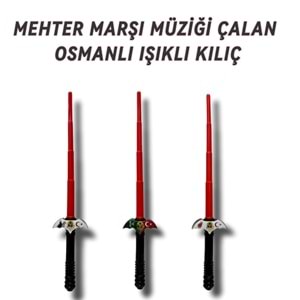 SESLİ IŞIKLI OSMANLI KILICI 2042 *63