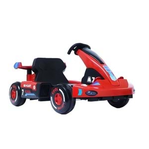 COOL MOTORS 12V GO-KART AKÜLÜ ARABA KIRMIZI FR60027 *1