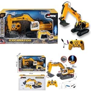 KUMANDALI PALETLİ EXCAVATOR 1:18 Z26819 *10