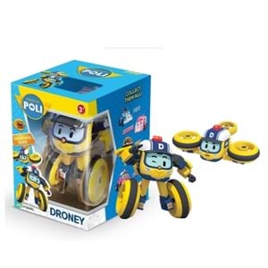 ROBOCAR POLİ TRANSFORMİNG ROBOT FİGÜR-DRONEY MRT-0656 *12