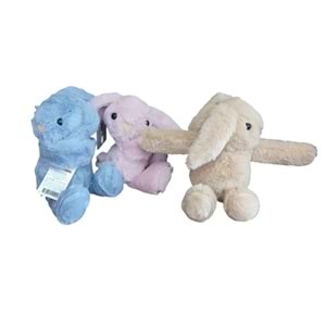 MOONTOYS PELUŞ TAVŞAN KOL GEÇMELİ 141016 *100