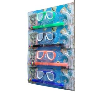 MASKE SNORKEL SET KARTELA KZLD-2008-3 AK407-140BC 36