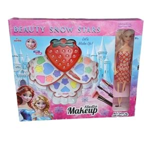 KUTULU BEBEKLİ ÇİLEKLİ ÜÇLÜ MAKYAJ SETİ ÇLK-426 *28