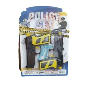 POLİS SETİ İKİLİ OKLU TABANCA BYZ-143 *100