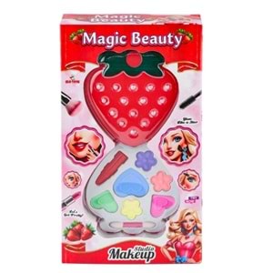 KUTULU ÇİLEK TEKLİ MAKYAJ SETİ ÇLK-420 *72