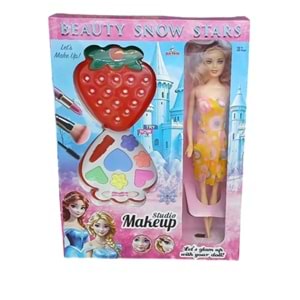 KUTULU PAPATYA TEKLİ BEBEKLİ MAKYAJ SETİ ÇLK-434 *60