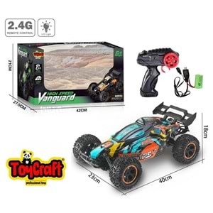 TOYCRAFT 15KM/H 1:10 KUMANDALI DEV OFF-ROAD ARABA *6 9010-7F
