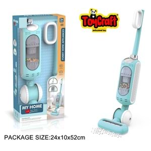 TOYCRAFT GERÇEK VAKUM YAPAN DİKEY SESLİ IŞIKLI ELEKTRİLİ SÜPÜRGE * 12 3281