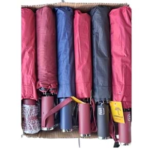 TAM OTOMATİK AA+ LÜX ŞEMSİYE KARIŞIK RENK OKTAY-2 *60