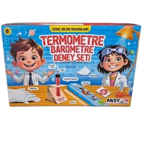 TERMOMETRE VE BAROMETRE DENEY SETİ MSY-670 *32