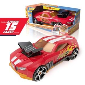 HOT WHEELS 2-İN 1 RACE STORAGE HWCC15R *6