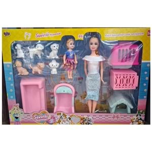 KUTULU BEBEKLİ PATİ DOSTLARIM VE AKSESUARLARI 02463*12