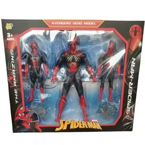 KUTULU 3 LÜ SPIDERMAN KAREKTER FAB.1089 *24