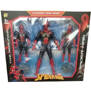 KUTULU 3 LÜ SPIDERMAN KAREKTER FAB.1089 *24