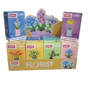 ÇİÇEK BLOKLAR 12 Lİ STAND 8814