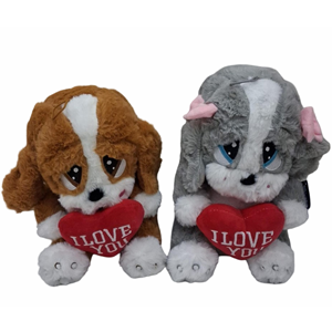 PELUŞ 25 CM ÜZGÜN KÖPEK PL62397 *50