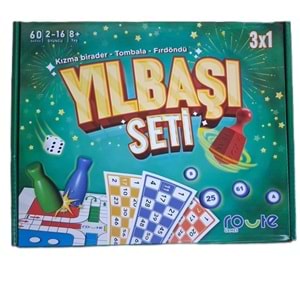 3 LÜ YILBAŞI SETİ JKR 96044 *144