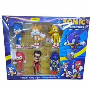 KUTULU 6 FİĞÜRLÜ SONIC 8005 *60