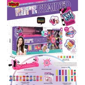 TOYCRAFT DIY TEZGAHLI BİLEKLİK YAPMA SETİ *8 KSY807-11