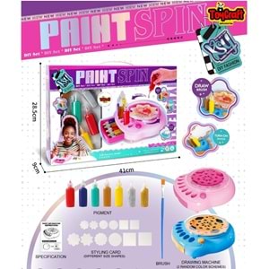 TOYCRAFT DIY PİLLİ DÖNER ZEMİN GRAFİTY OYUN SETİ *12 KSY997