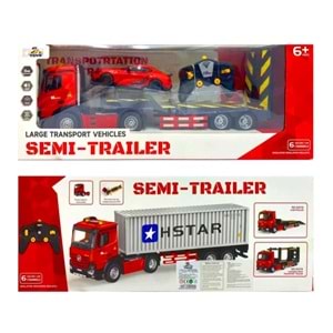 CHARGED SEMİ TRAİLER KONTEYNIR TAŞIYAN ŞARJLI TIR 93317*6