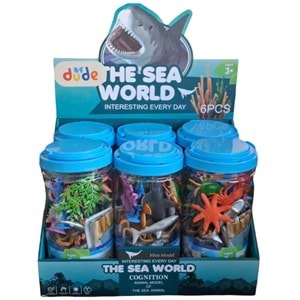 SEHER BÜYÜK PVC KUTU DENİZ HAYVANLARI SETİ HY716-2 *36