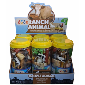 SEHER BÜYÜK PVC KUTU ÇİFTLİK HAYVANLARI SETİ MC716-2 *36