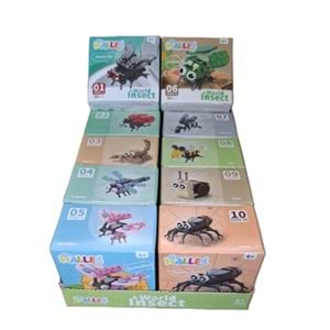 SEHER WORLD INSECT BLOK OYUNCAK 9102 *720