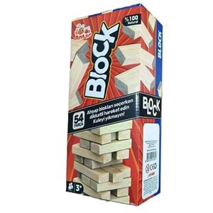 ANT BLOCK 54 PARÇA JENGA ANT710 *24