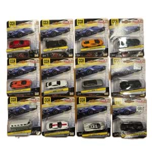 METAL SPEED ZONE 1:64 MODEL ASORTİ ÇEŞİT 82201 *72