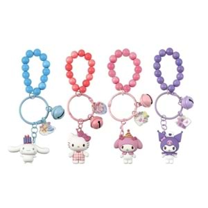 YUME HELLO KITTY KEYCHAIN & BRACELET CELEBRATION SERIES ANAHTARLIK 11685 *12