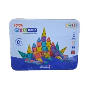 SEHER MAGNET YAPI BLOK SETİ 78 PARÇA SH59834 *36
