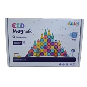SEHER MAGNET YAPI BLOK SETİ 70 PARÇA SH59835 *36