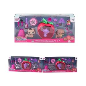 ELMALI MINIS 2 LI PASTA AKSESUARLI KZL-CL2104 1-2 *48