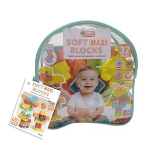 YUMUŞAK MAXİ BLOKLAR ÇANTA 32 PRÇ 04072 *12