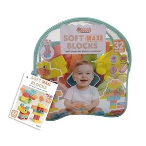 YUMUŞAK MAXİ BLOKLAR ÇANTA 32 PRÇ 04072 *12