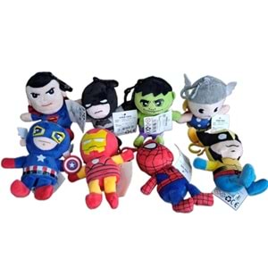 PELUŞ ANAHTARLIK SÜPER KAHRAMANLAR ASORTİ SR-64 *100