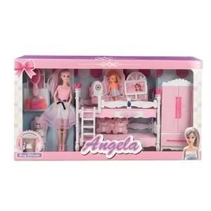 ANGELA BARBİE RANZALI BEBEKLİ 349-36 8*