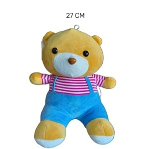 PELUŞ KOSTÜMLÜ AYICIK 27 CM BJ-55 *50