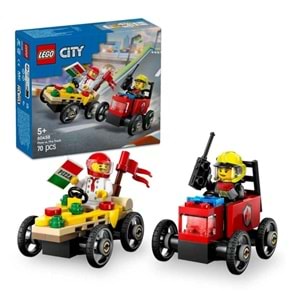 ADR LEGO PIZZA İTFAİYE VE YARIŞ ARABASI 60458 *4