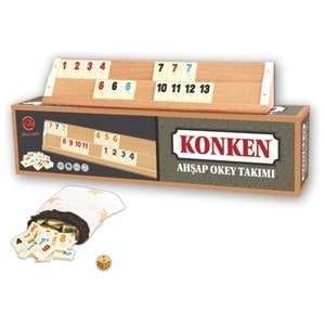 KONKEN AHŞAP OKEY 10143